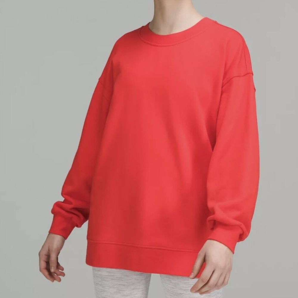 Lululemon Orange Sweatshirt